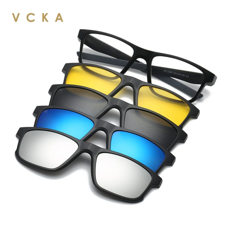 VCKA Clip-On Reading Sunglasses
