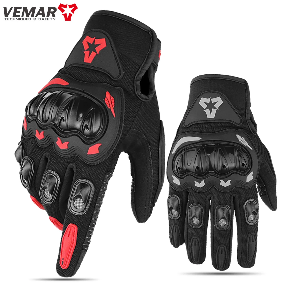 قفازات VEMAR الصيفية للدراجات النارية
