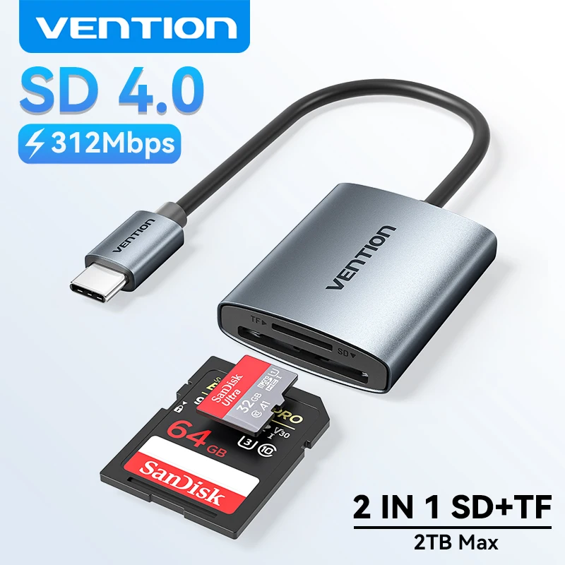 قارئ بطاقات Vention SD 4.0