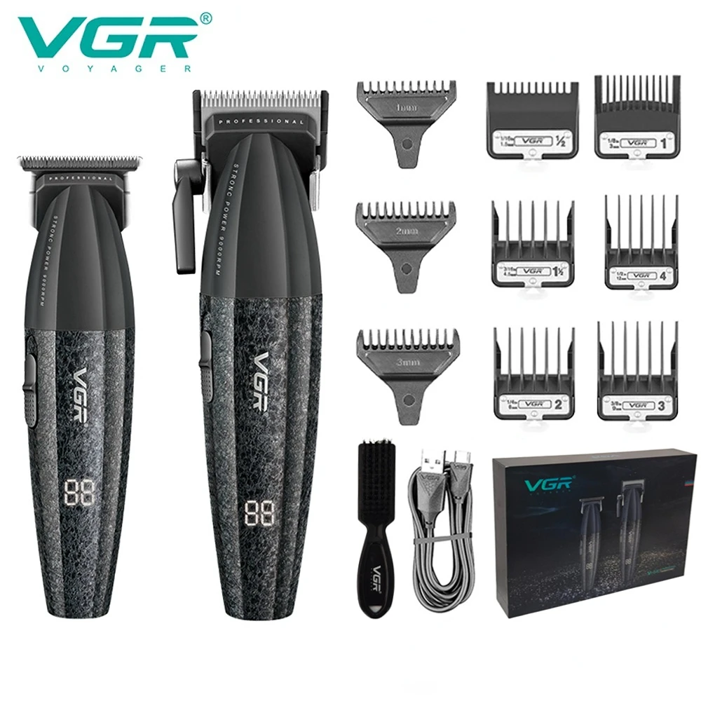 ماكينة حلاقة VGR اللاسلكية الاحترافية