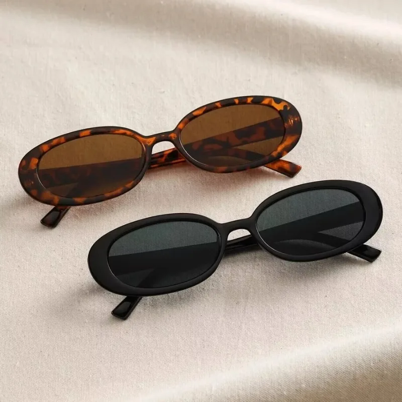 Retro Oval Sunglasses for Women
