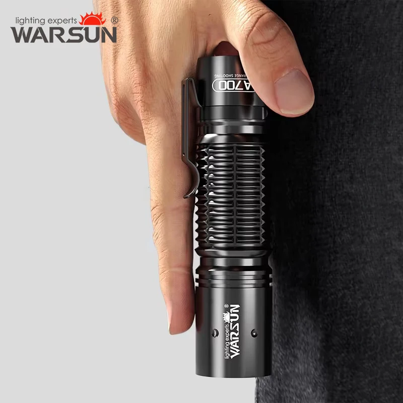مصباح يدوي Warsun 18650 القابل للشحن