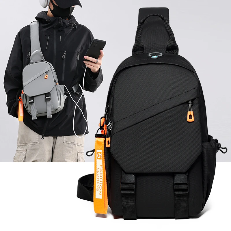 Waterproof Nylon Men’s Crossbody Bag
