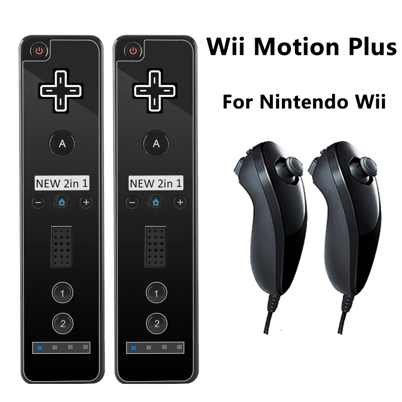 وحدة تحكم Wii Motion Plus مع غطاء