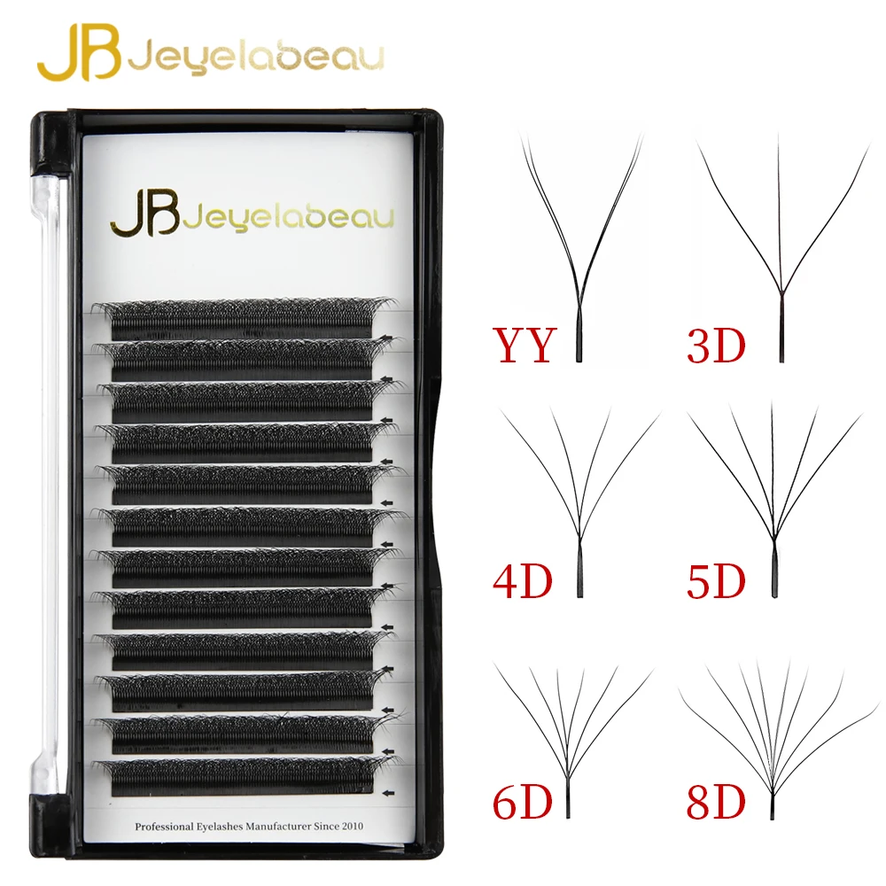 رموش صناعية ثلاثية الأبعاد من JB Jeyelabeau