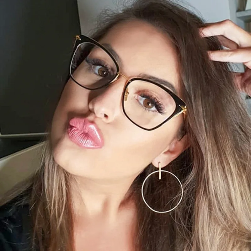 Blue Light Blocking Women Eyeglasses Frame