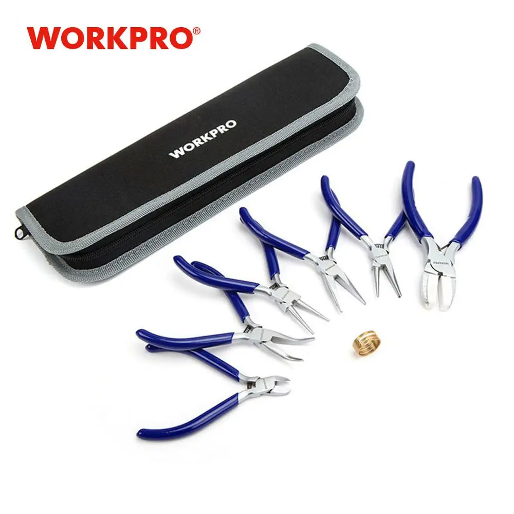 WORKPRO 7-Piece Jewelry Pliers Set