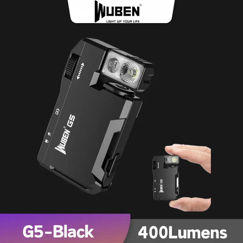 WUBEN G5 مصباح يدوي قابل لإعادة الشحن