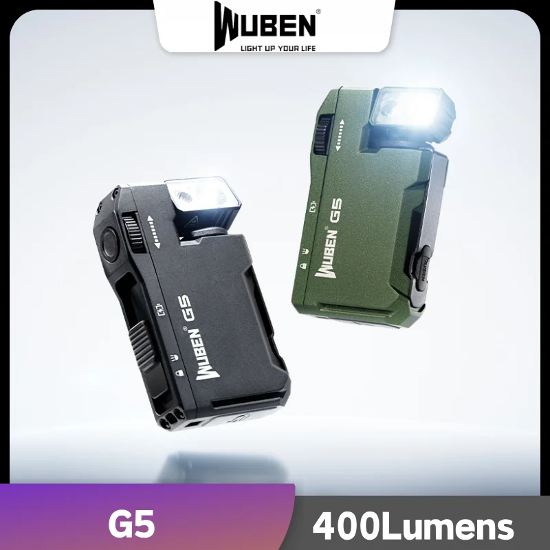 مصباح يدوي WUBEN G5 RGB&White