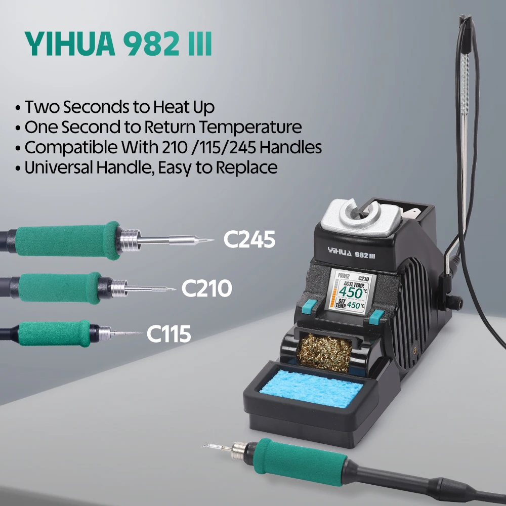 محطة لحام YIHUA 982-III مع تحكم دقيق