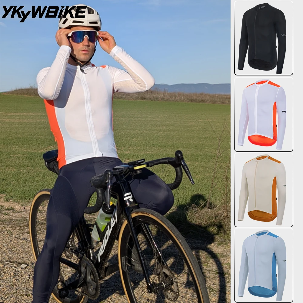 Men’s Breathable Long Sleeve Cycling Jersey