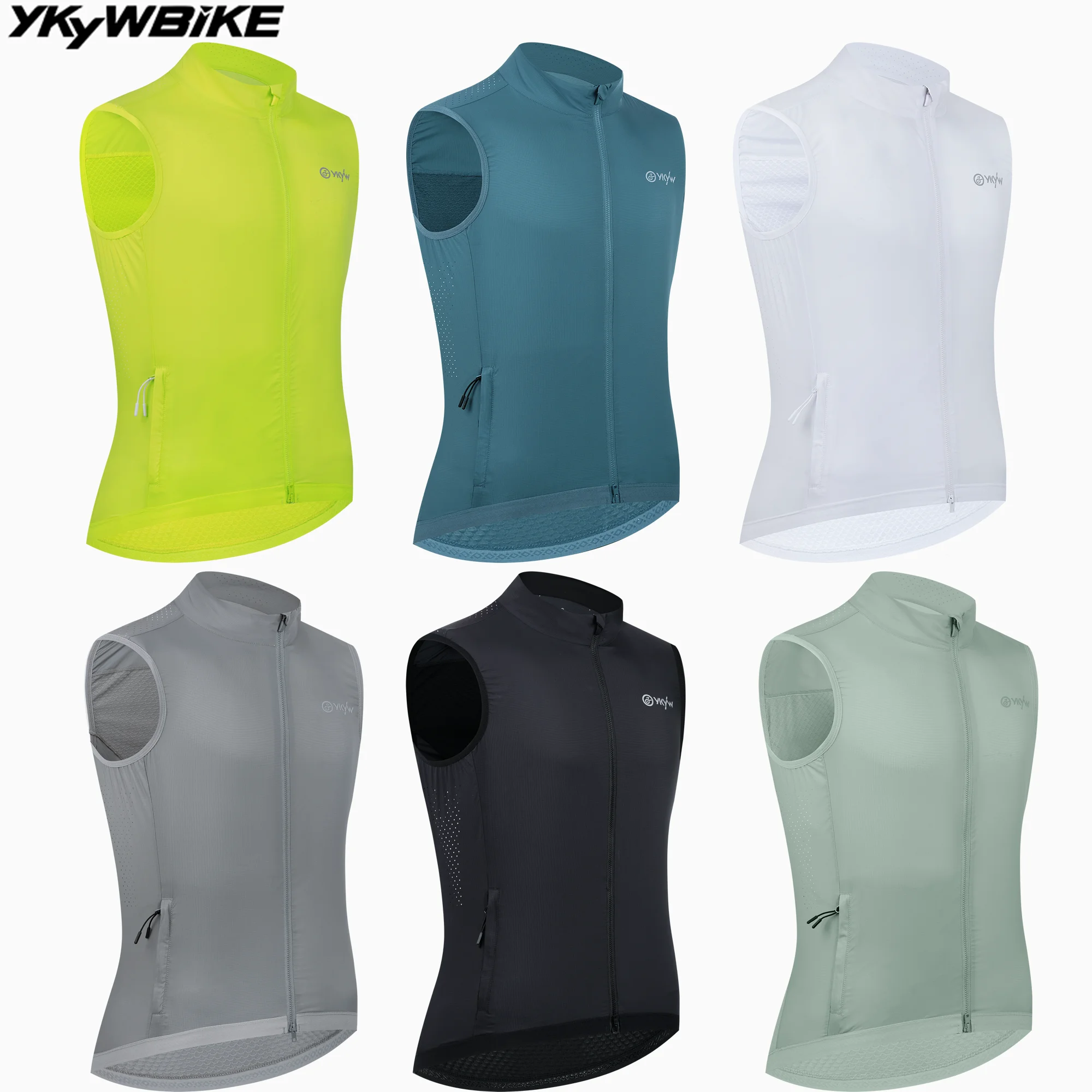 Lightweight UPF50+ Cycling Windbreaker Vest