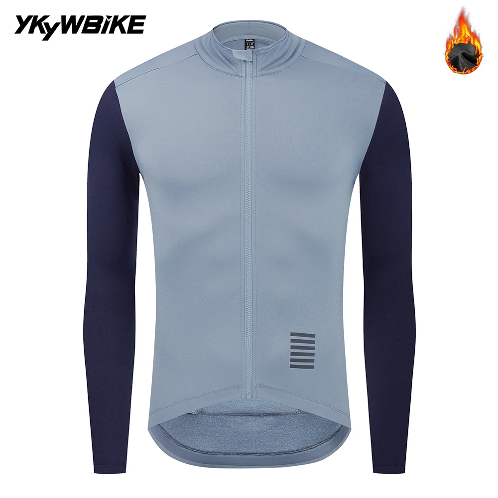 YKYWBIKE Men’s Thermal Winter Cycling Jersey