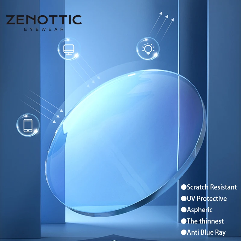 ZENOTTIC Prescription Anti Blue Ray Lenses