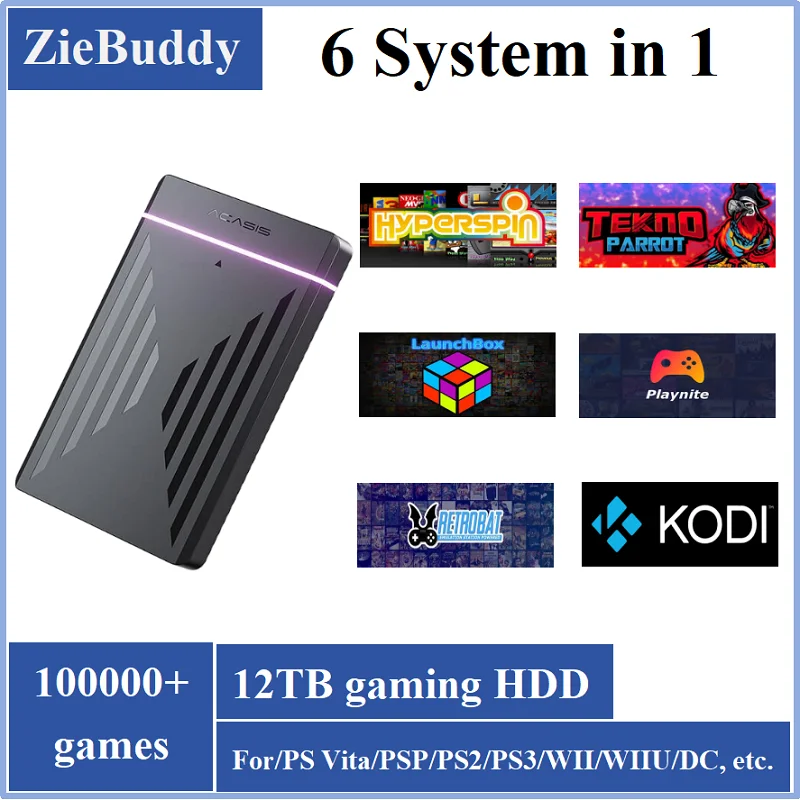 محرك الأقراص الصلبة للألعاب ZieBuddy