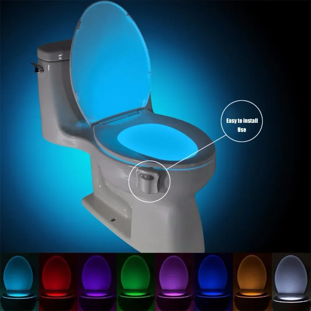 إضاءة LED للمرحاض بخاصية PIR
