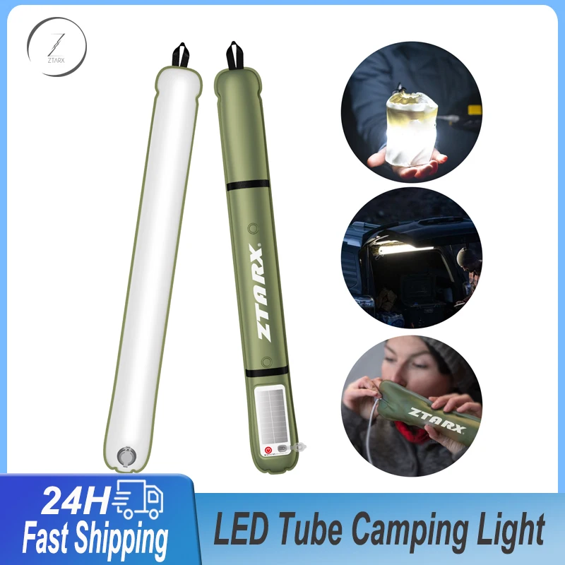 مصباح أنبوبي LED قابل للنفخ