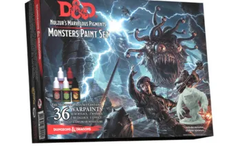 dungeons & dragons nolzur`s marvelous pigments: monster paint set
