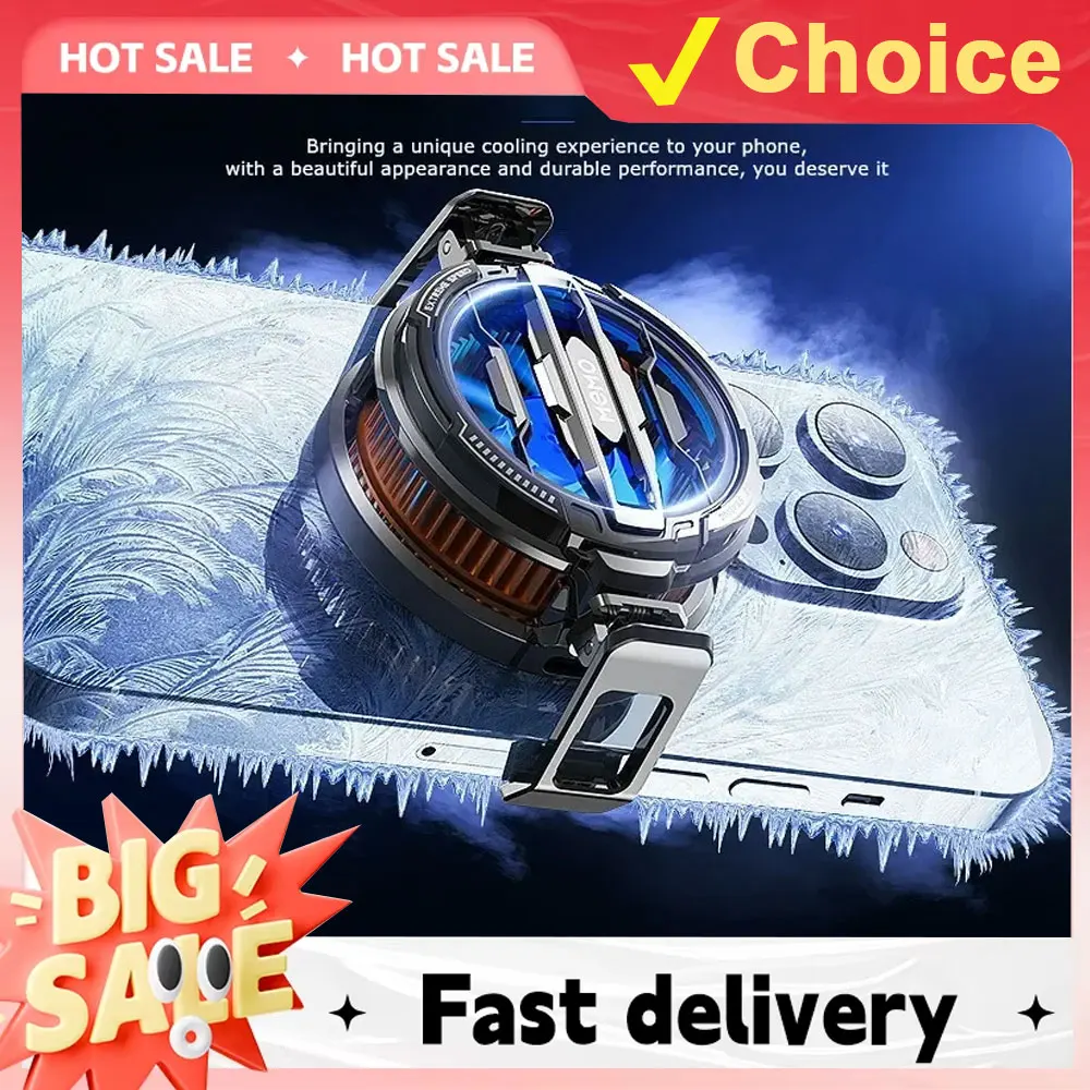 2-in-1 Mobile Phone Cooling Fan