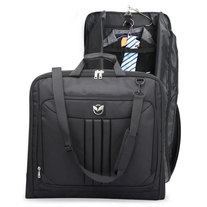 2025 high quality Business travel bag Suit bag Waterproof folding luggage hanging bag Clothing bag Clothing bag both wet and dry