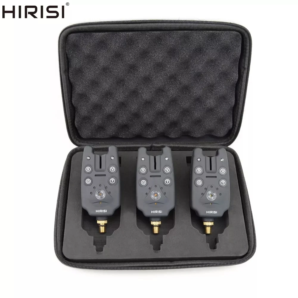 3-In-1 Carp Fishing Bite Alarm Set