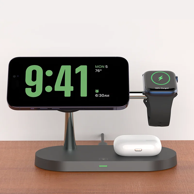 3 in 1 Wireless Charger Stand for Apple Devices