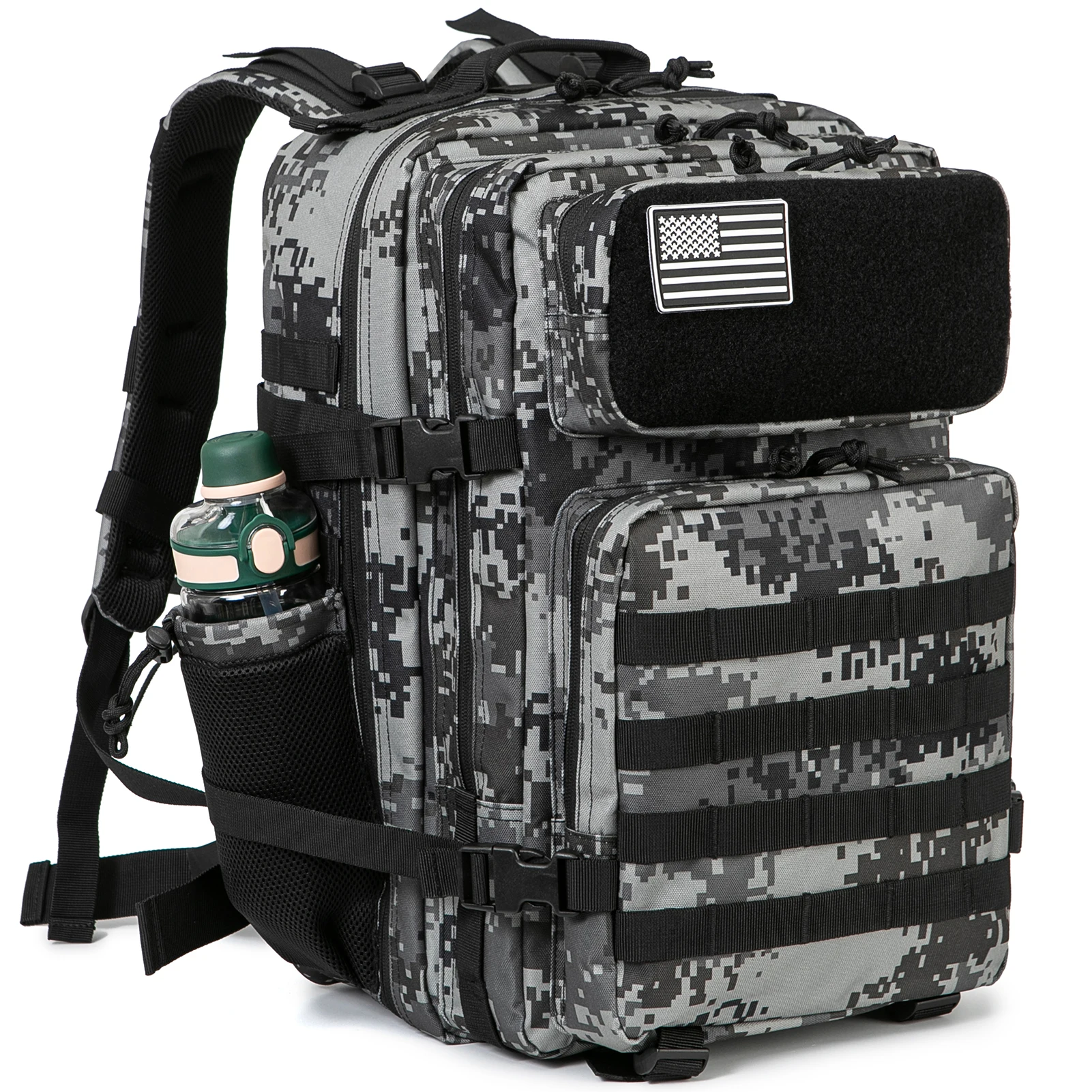 45L Tactical MOLLE Backpack for Outdoor Use