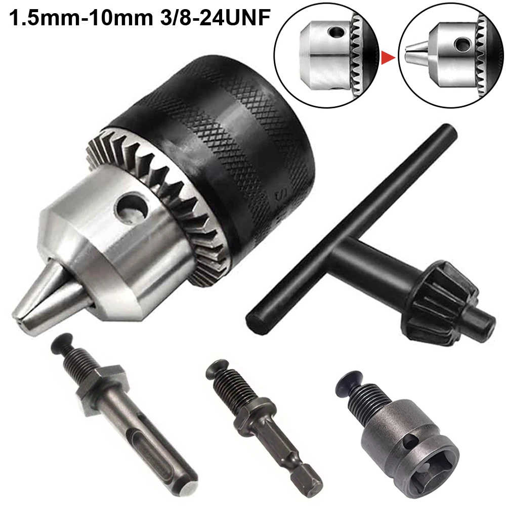 5-Piece Metal Drill Chuck Set
