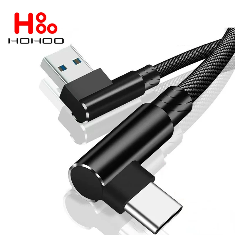90 Degree USB Type C Charging Cable