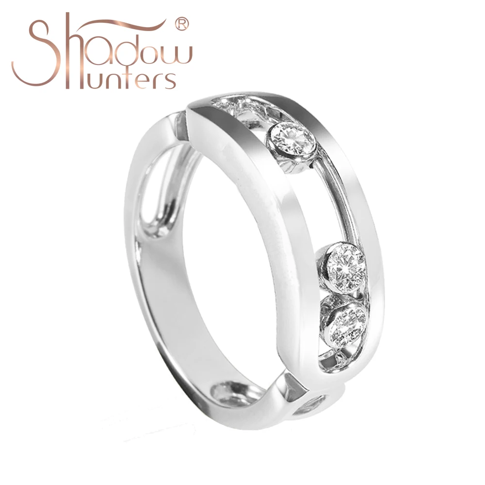 925 Sterling Silver Three Stone Women’s Ring