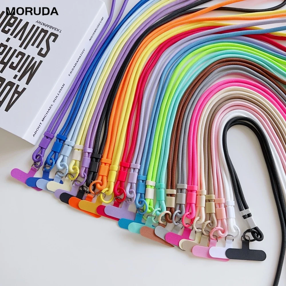 Adjustable Colorful Phone Lanyard Necklace