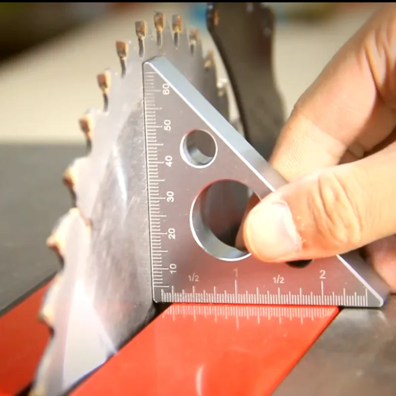 Aluminum Alloy Pocket Right Angle Ruler