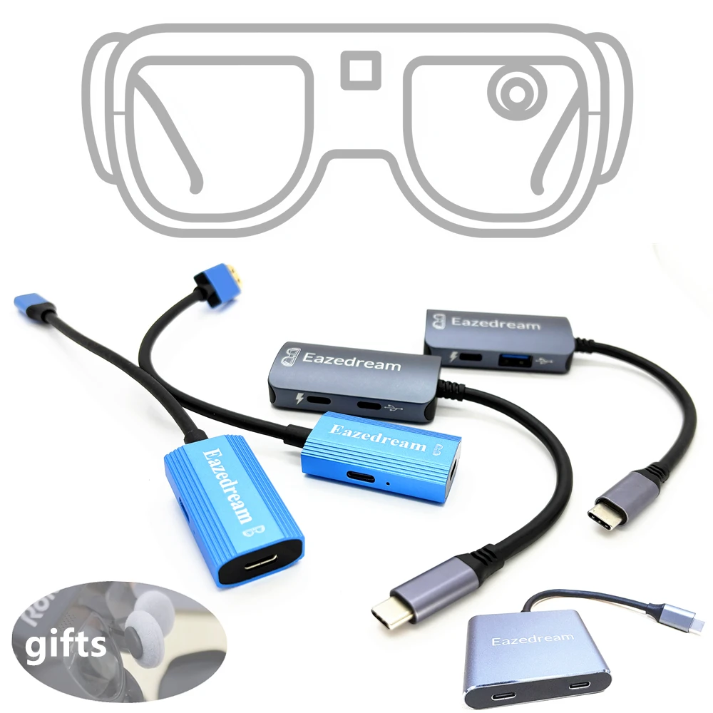 AR Glasses Multi-Device Charging Adapter