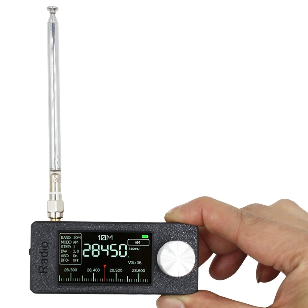 راديو ATS MINI Pocket SI4732 DSP، جهاز استقبال صغير كامل النطاق، SW LW AM FM SSB، راديو صغير SI4732 + هوائي