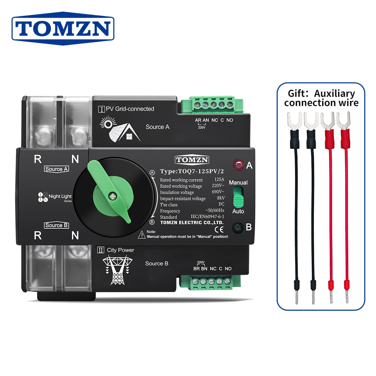 Automatic Transfer Switch for Dual Power