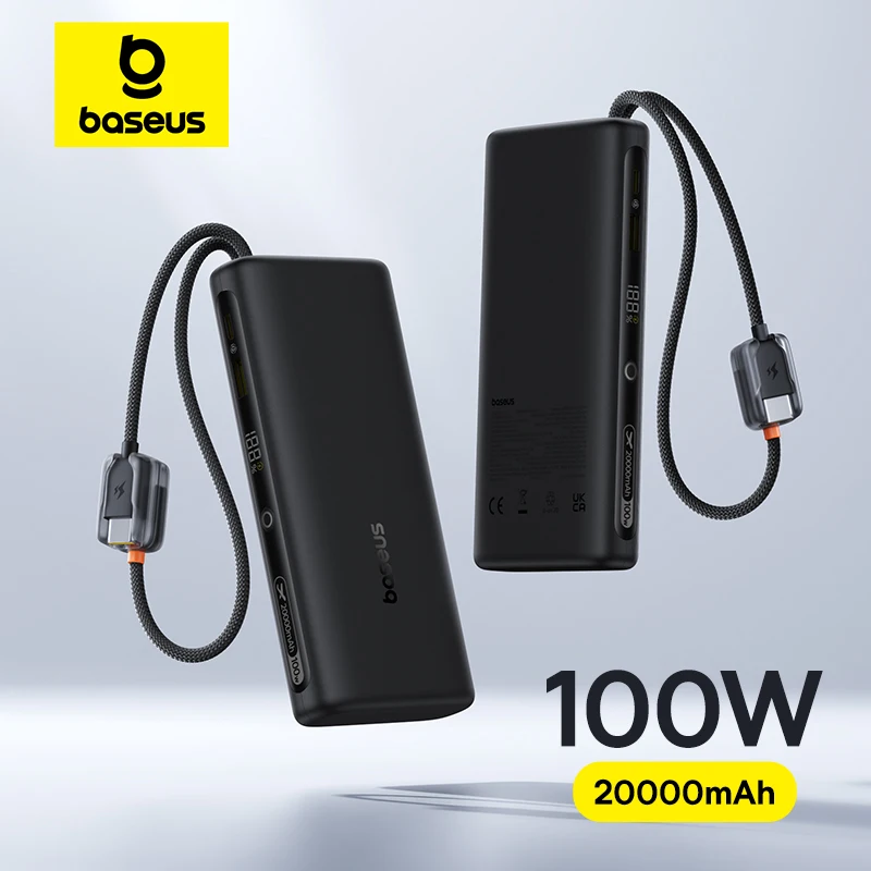 Baseus 20000mAh 100W Fast Charging Power Bank
