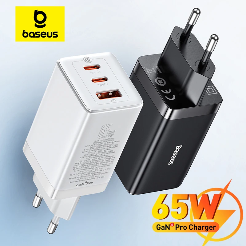 Baseus 65W GaN Fast Charger