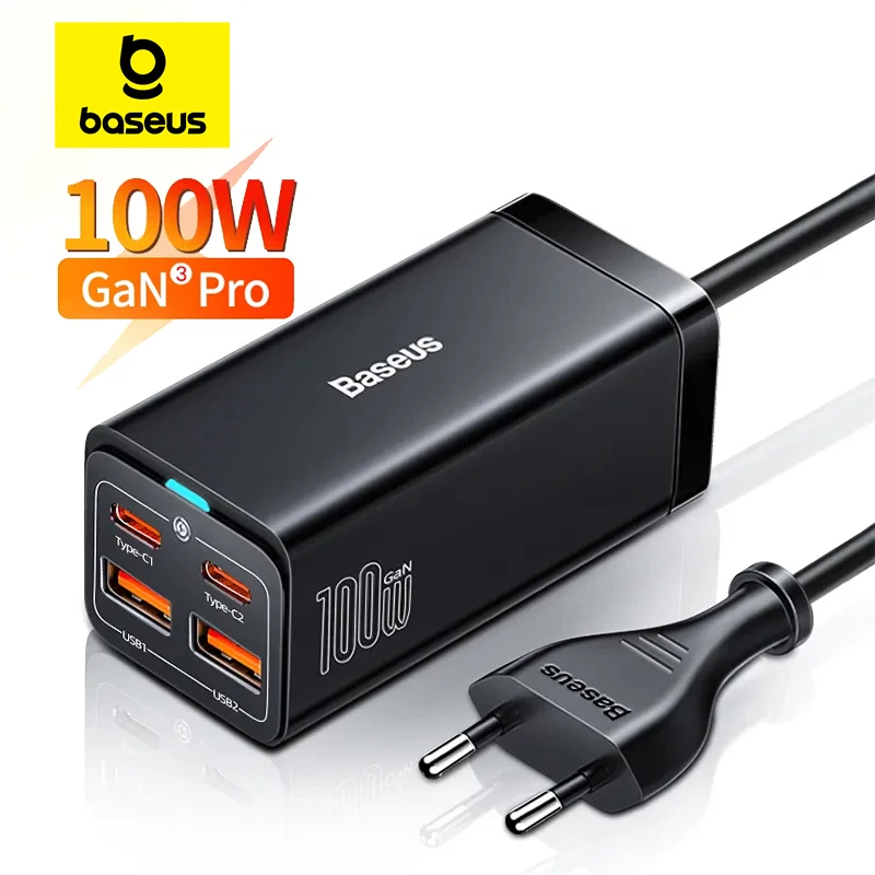 Baseus GaN3 100W USB C Desktop Charger