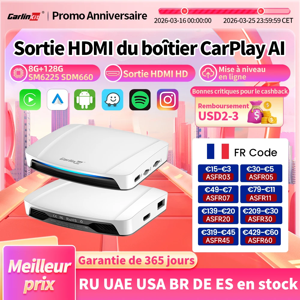 CarlinKit UHD HDMI Video Output Box