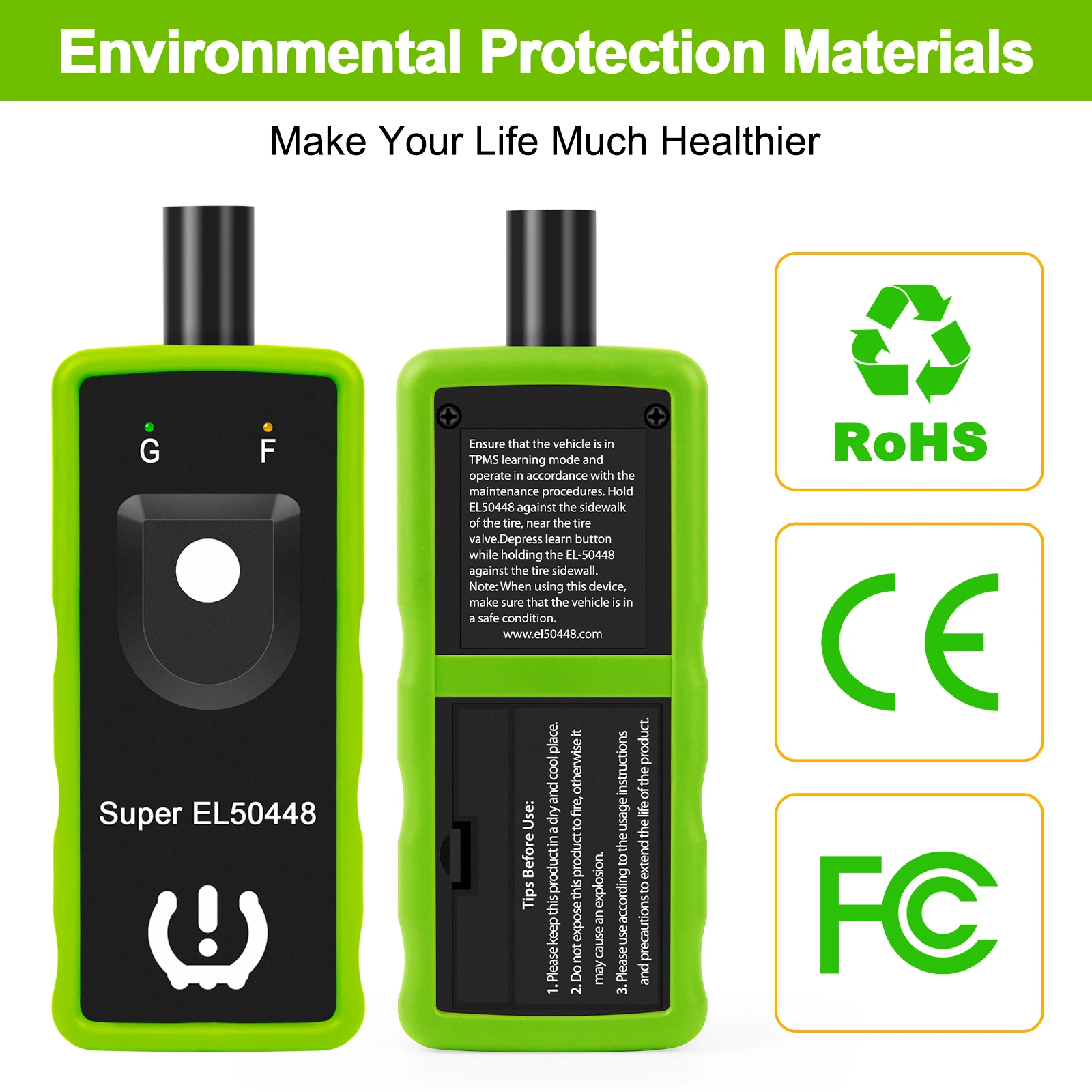 Car TPMS Relearn Tool for Tire Monitoring