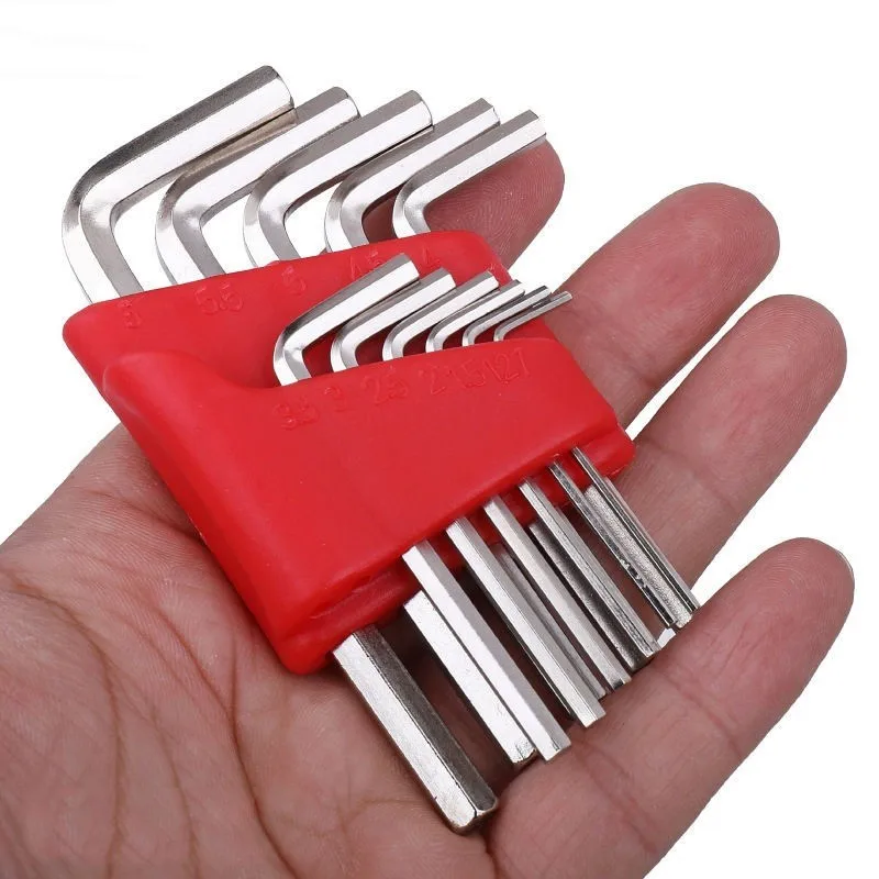 Compact Metric Allen Wrench Tool Set