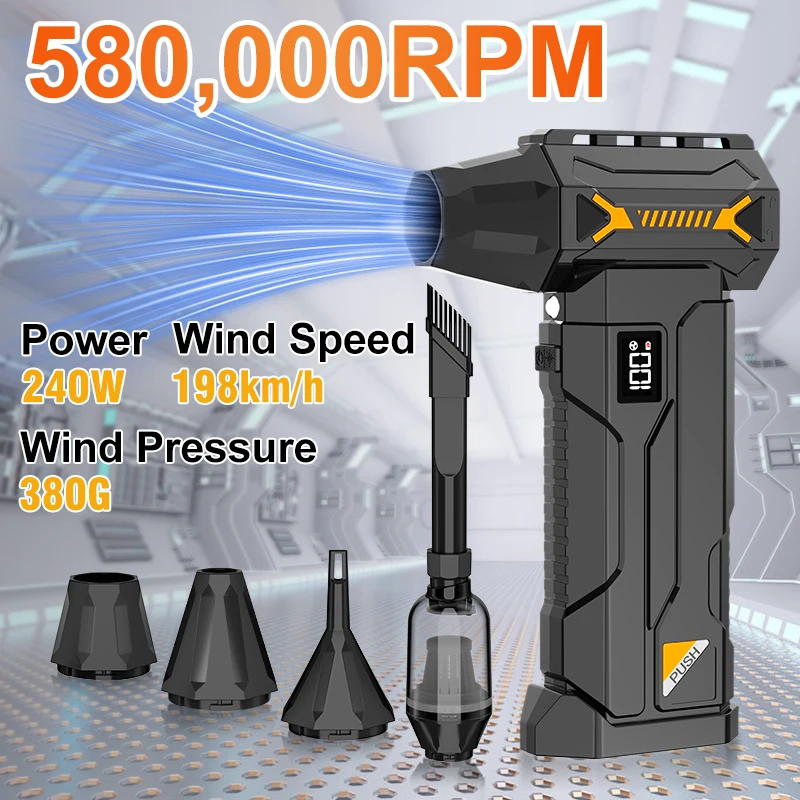 Cordless Turbo Blower Vacuum Cleaner