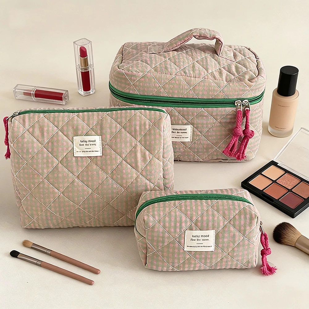 Cute Pink Makeup Bag for Travel