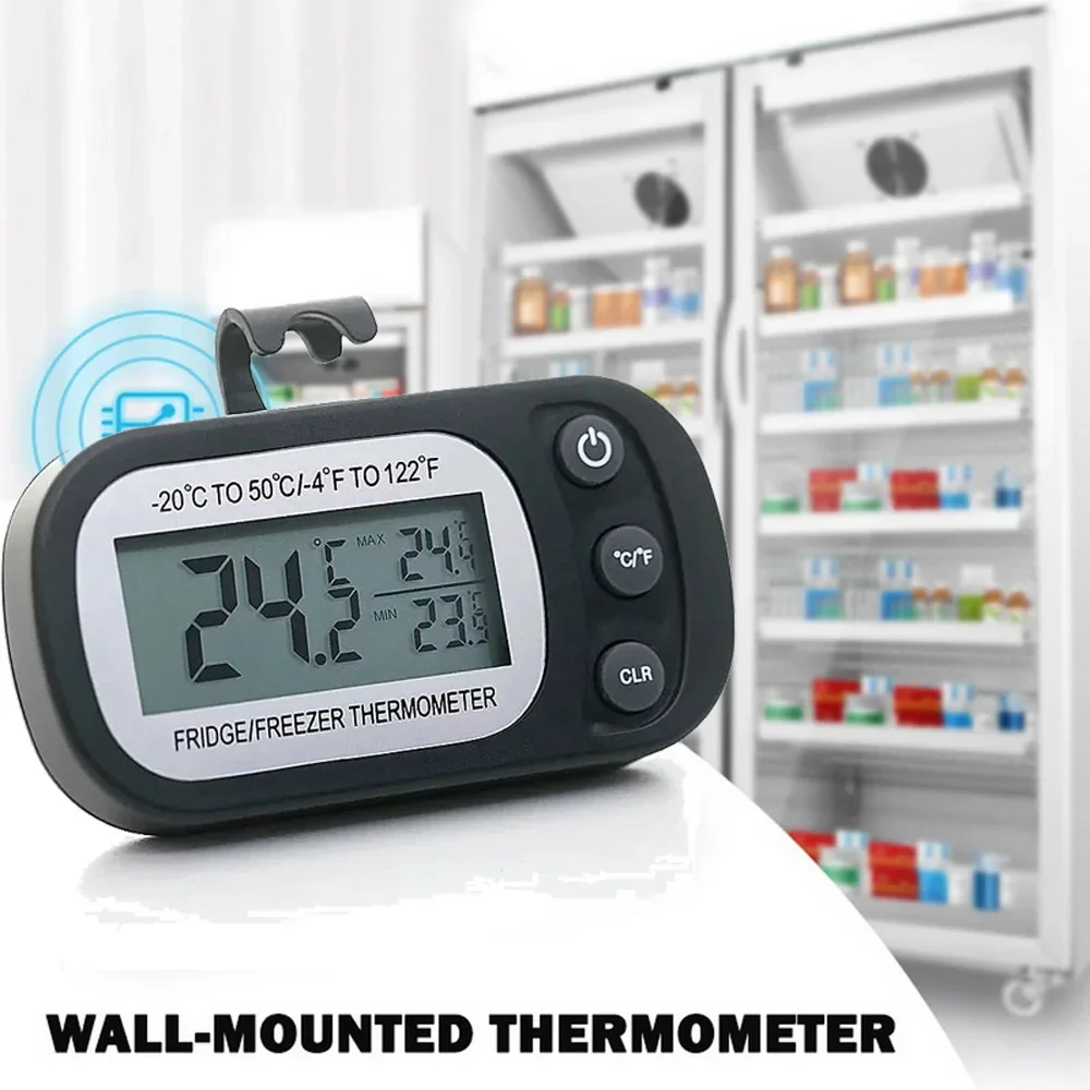 Digital Fridge Thermometer with LCD Display