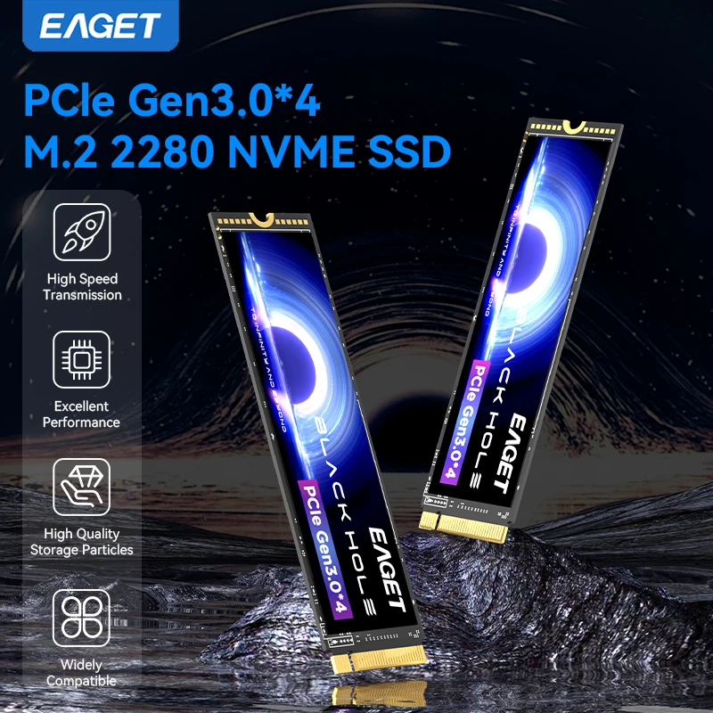 محرك أقراص صلبة داخلي Eaget NVMe