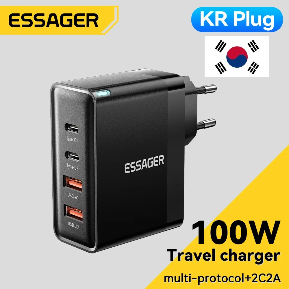 شاحن Essager 100 واط USB-C سريع