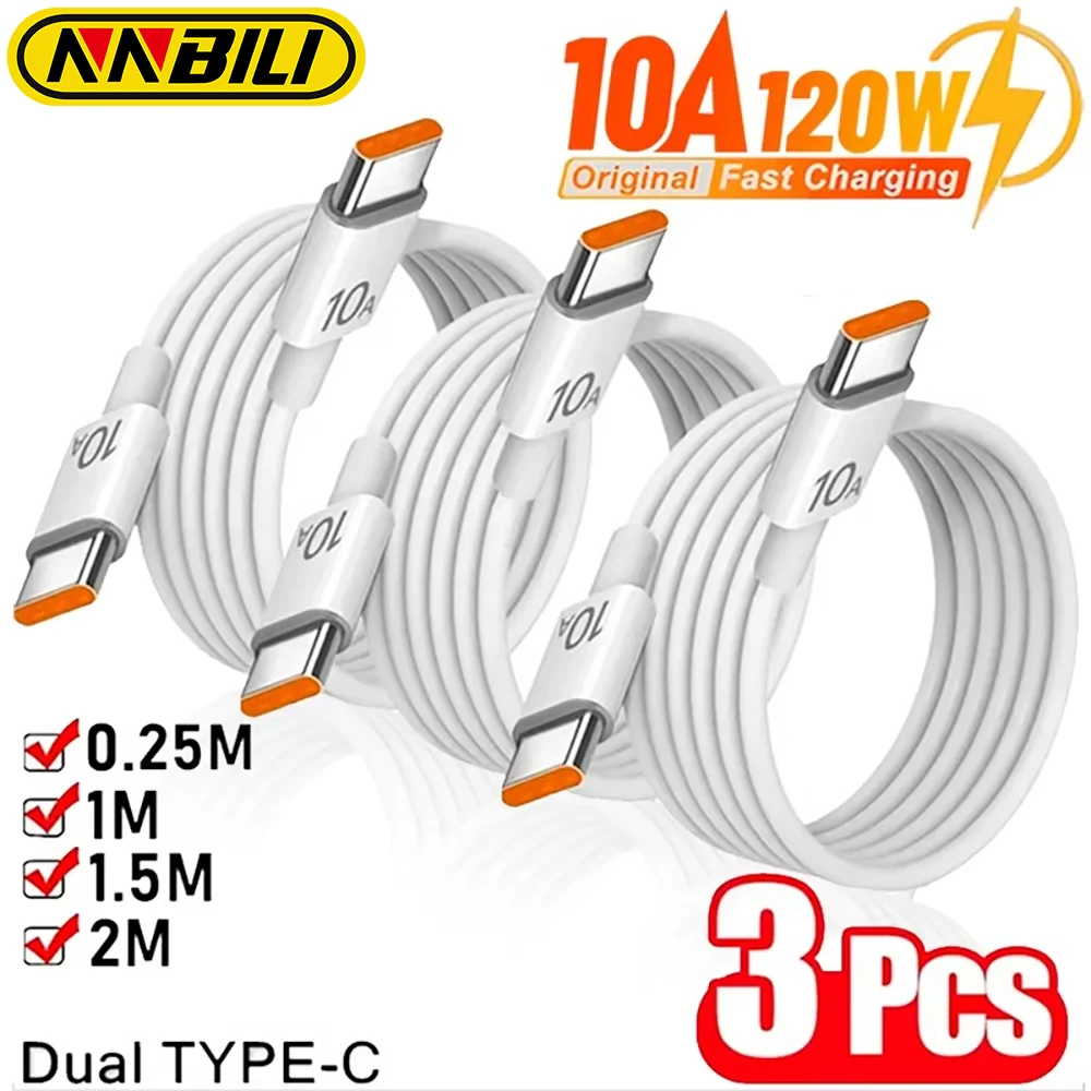 Fast Charging Dual Type-C Cable 120W