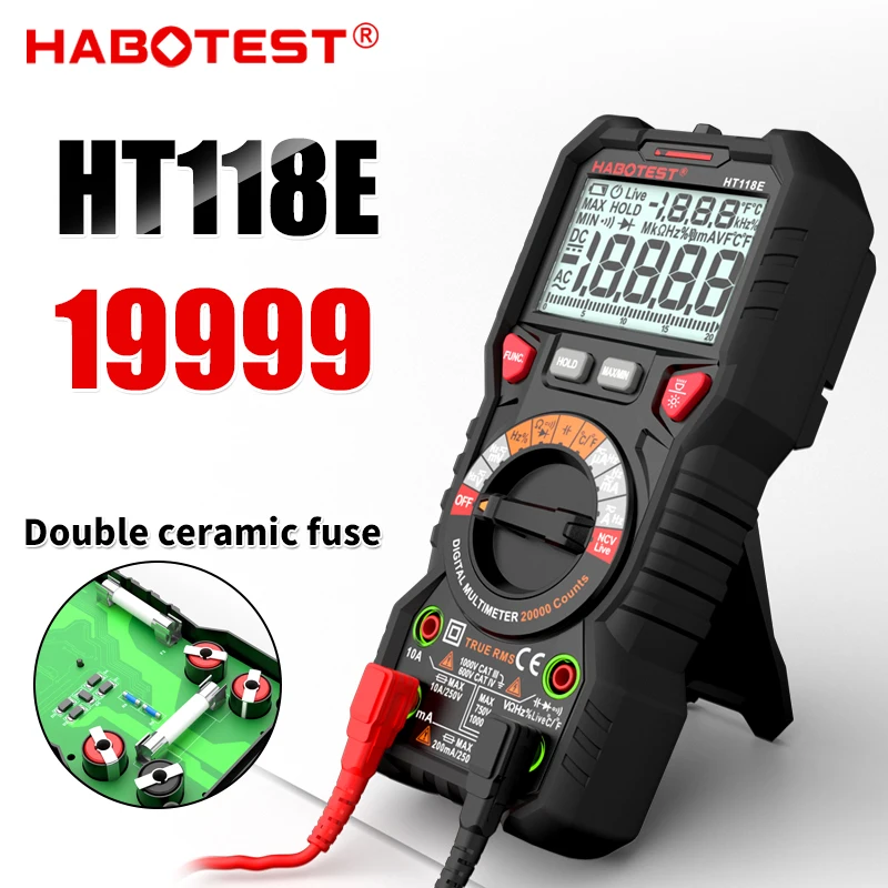 HABOTEST HT118E Digital Multimeter