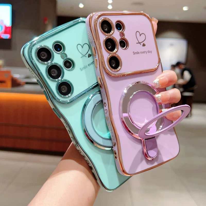 Heart-Shaped Shockproof Phone Case