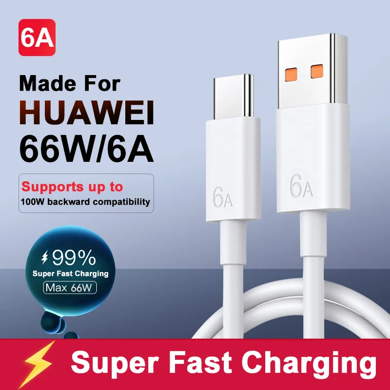 Huawei 66W Super Fast Charging Cable